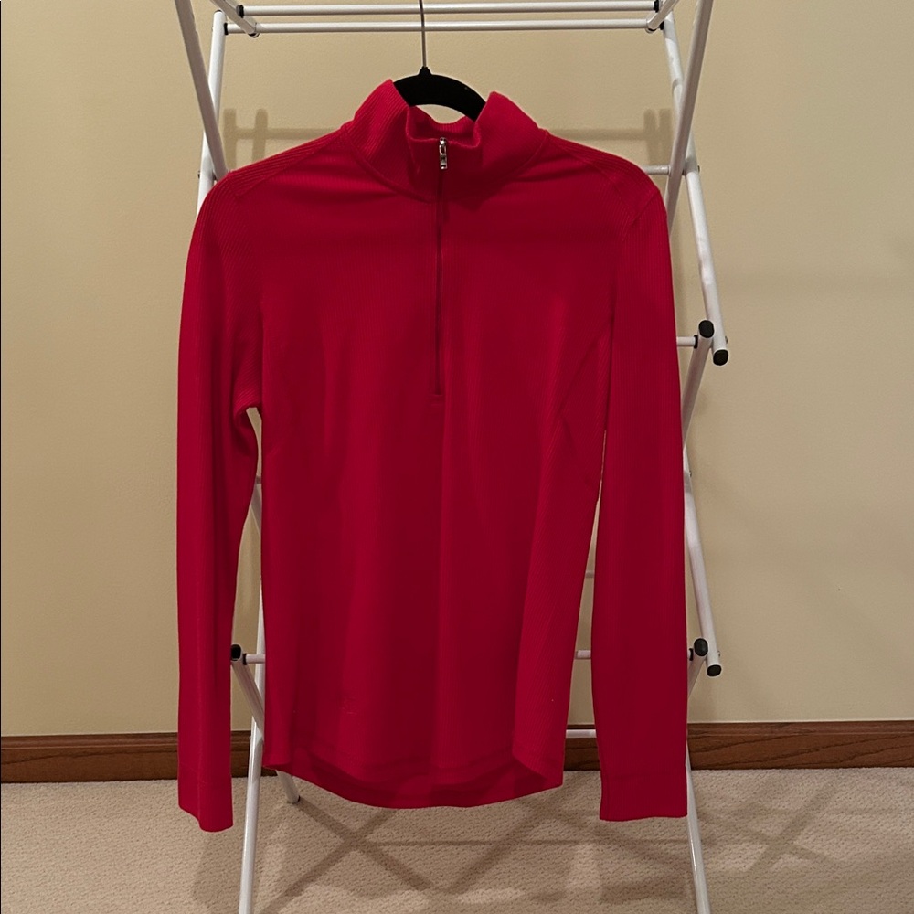 Ralph Lauren Women’s Bold Red Quarter Zip